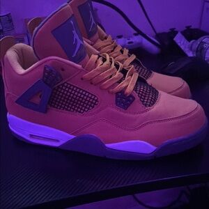 Jordan Sneakers in Orange and Gray